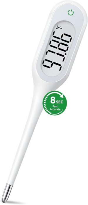 8 Seconds Basal Thermometer for Adu...