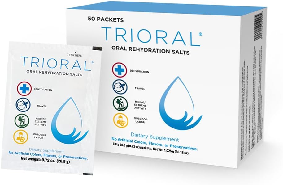 TRIORAL Electrolyte Powder Oral Reh...