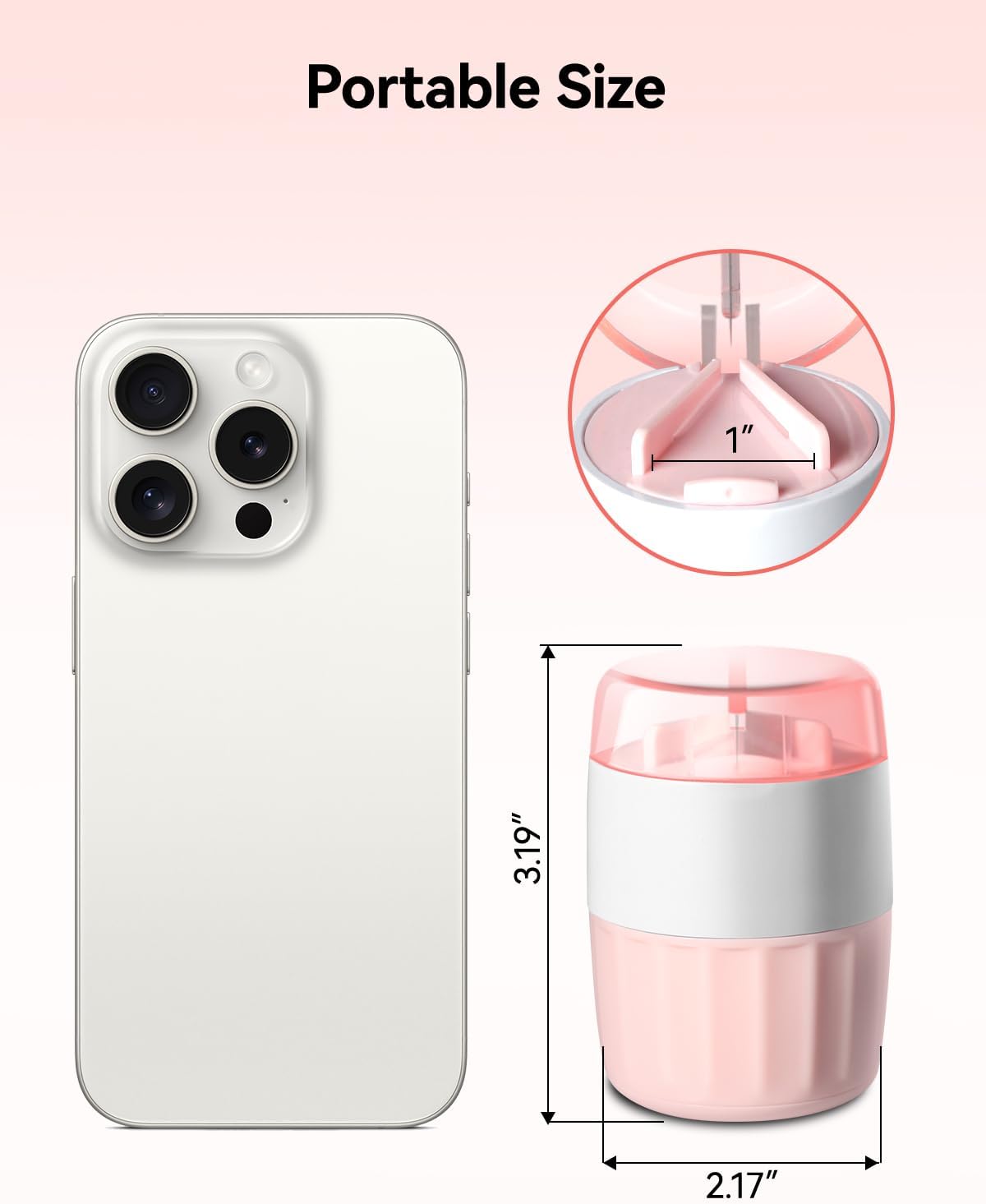 Pill Crusher Fine Powder - Cotatoc 3-in-1 Pill Crusher with Stainless Steel Grinding Pestle, Portable Pill Cutter and Crusher for Elderly and Pets (Pink) - Image 5
