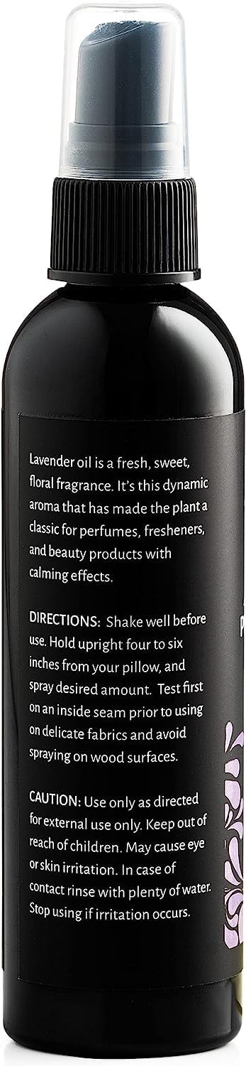 Aromasong Lavender Pillow Spray for Sleeping - All Natural Calming Linen & Bedtime Sleep Mist for Deep Sleep - Pillow Spray Aromatherapy with Botanical Essential Oils for Relaxing Stress - Image 8
