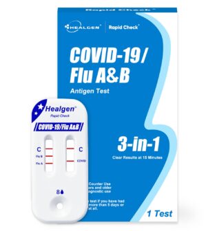 Healgen Rapid Check COVID-19, Flu A...