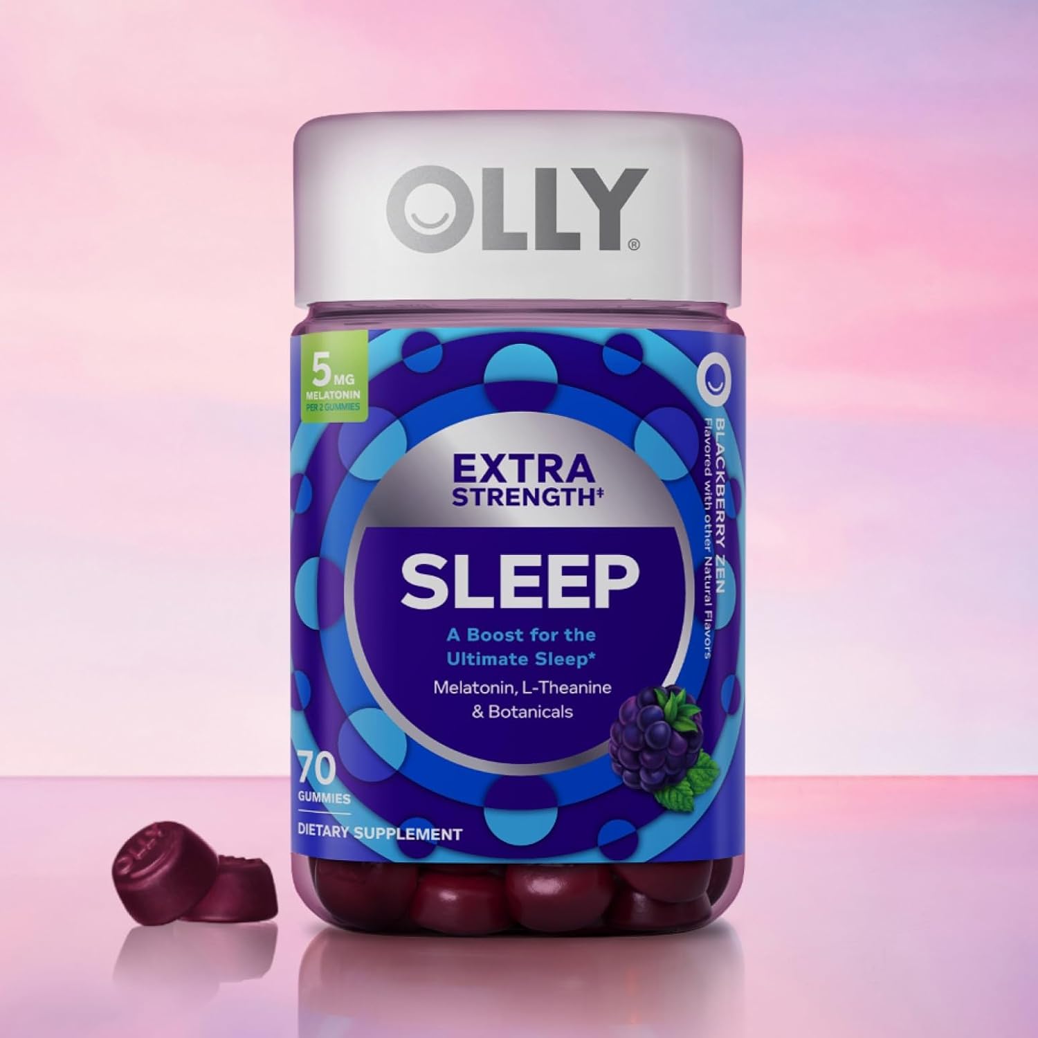 OLLY Extra Strength Sleep, Occasional Sleep Support Supplement - 70 Count - Image 9