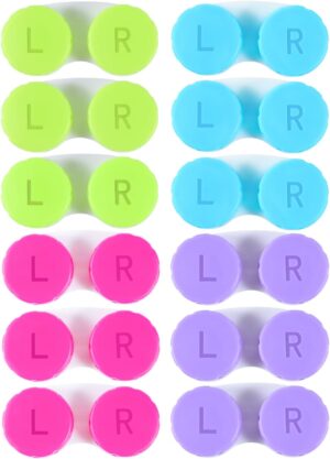 KISEER 12 Pack Colorful Contact Len...