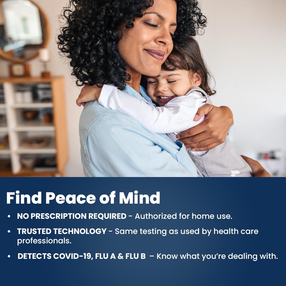 COVID & Flu Home Test by Flowflex Plus, Rapid Results in 15 Minutes, Trusted OTC COVID-19 & Flu A/B Testing Kit, FSA and HSA Eligible, Easy to Use & No Discomfort, 1 Pack 5 Tests - Image 3
