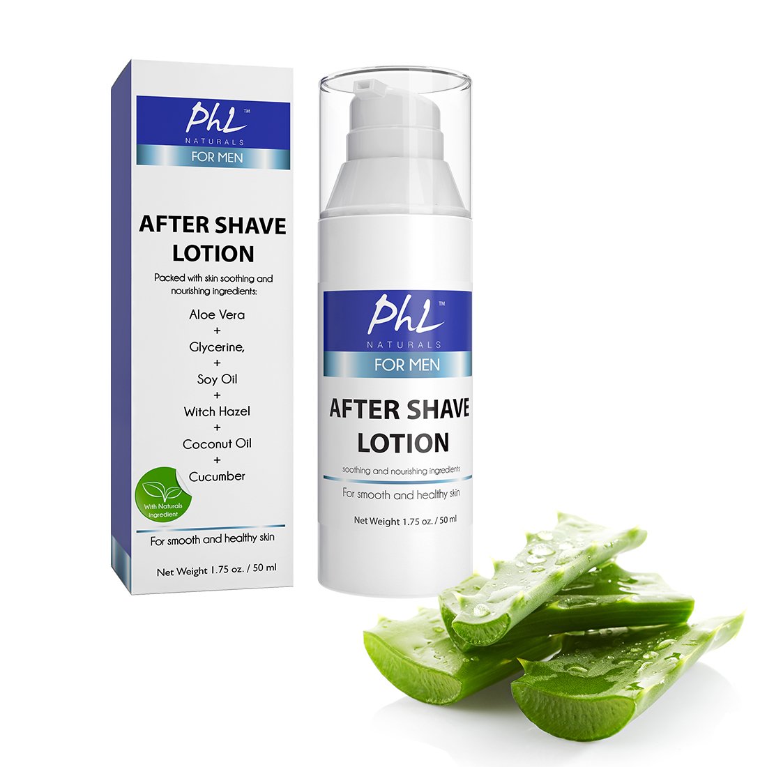 Unscented Aftershave for Men – Fragrance-Free, Alcohol-Free After Shave Lotion for Sensitive Skin – Soothes, Prevents Razor Burn, Moisturizes – 1.75 oz - Image 6