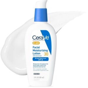 CeraVe AM Oil Face Moisturizer Loti...