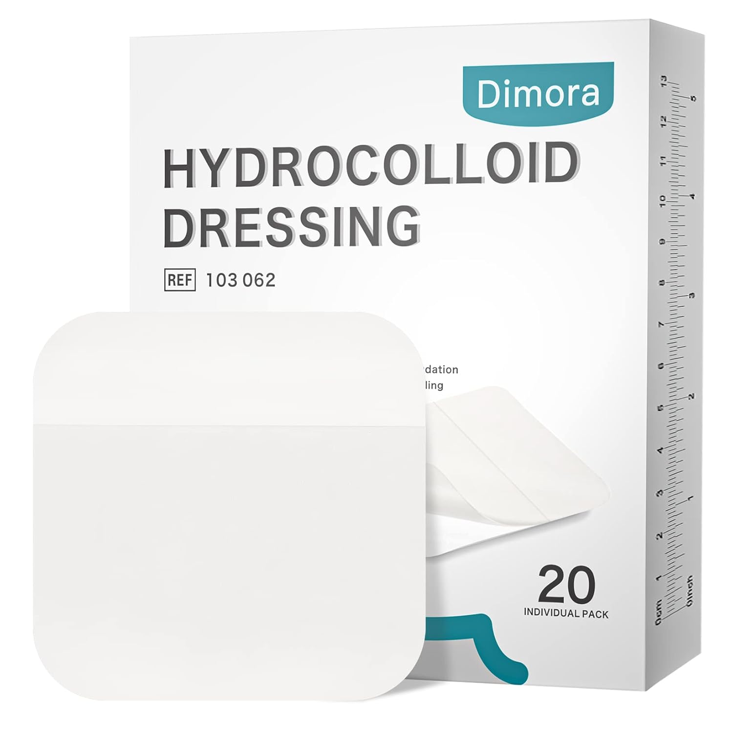Dimora 20 Pack Hydrocolloid Wound D...