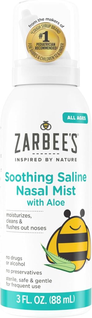 Zarbee’s Soothing Saline Nasa...