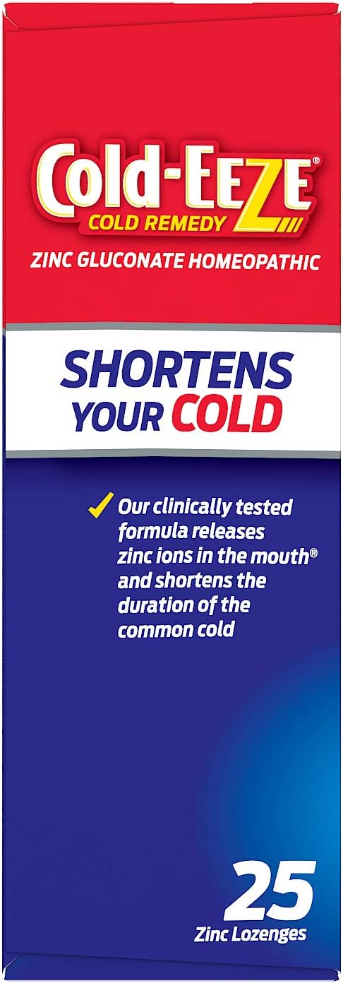 Cold-EEZE Natural Cherry Zinc Lozenges, Homeopathic Cold Remedy, Reduces Duration of the Common Cold, Sore Throat, Cough, Congestion and Post Nasal Drip, 25 Count - Image 5