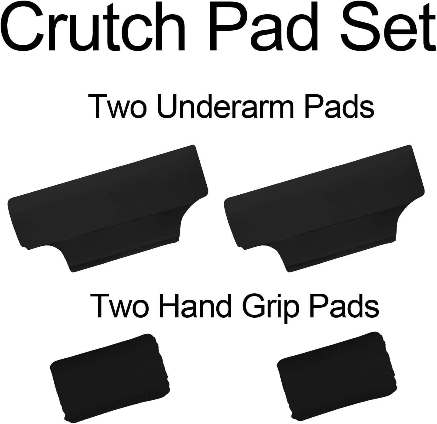 Crutches Padding Comfy Crutch Pads for Armpits and Hand Grips | Crutches Accessories Crutch Pads Crutch Cushions Strong Cushioning Soft Pads For Crutches Machine Washable Moisture Wicking - Image 4