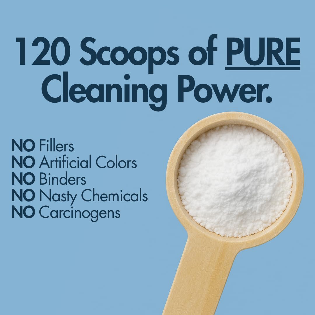 Base & Clean – The Daily Refresher™ | 100% Natural Retainer & Aligner Cleaner Powder | For Daily Use | 4 Month Supply | No Harsh Chemicals or Wrappers | Made in USA | NO Persulfate - Image 3