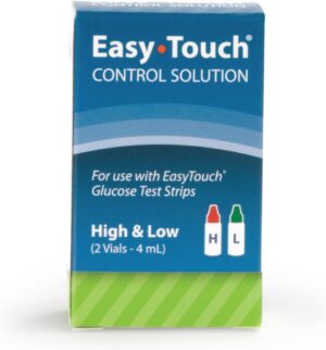 Easy Touch Control Solution Glucose...
