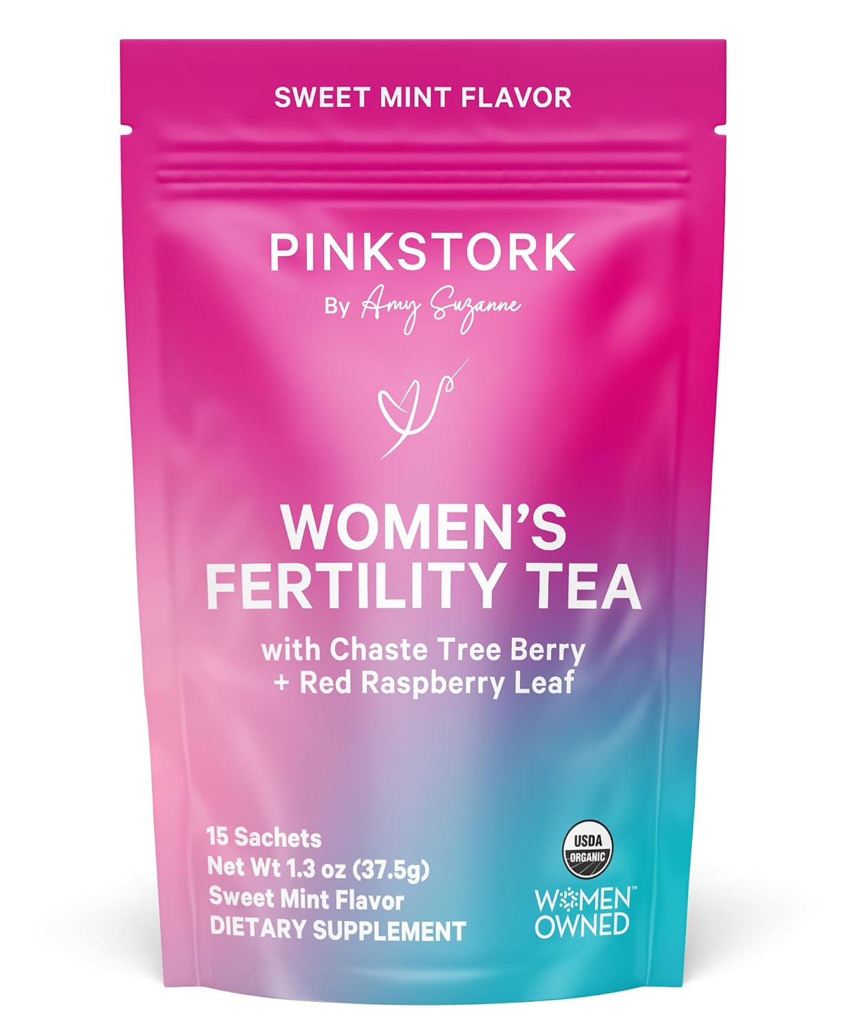 Pink Stork Fertility Tea, Organic V...