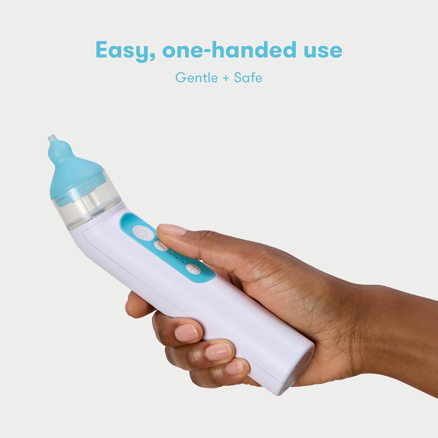 Frida Baby Electric NoseFrida Nasal Aspirator for Baby, Nose Sucker for Baby & Toddler, Upgraded Nasal Aspirator for Congestion + Allergy Relief with 3 Suction Levels, 2 Silicone Tips, USB - Image 6