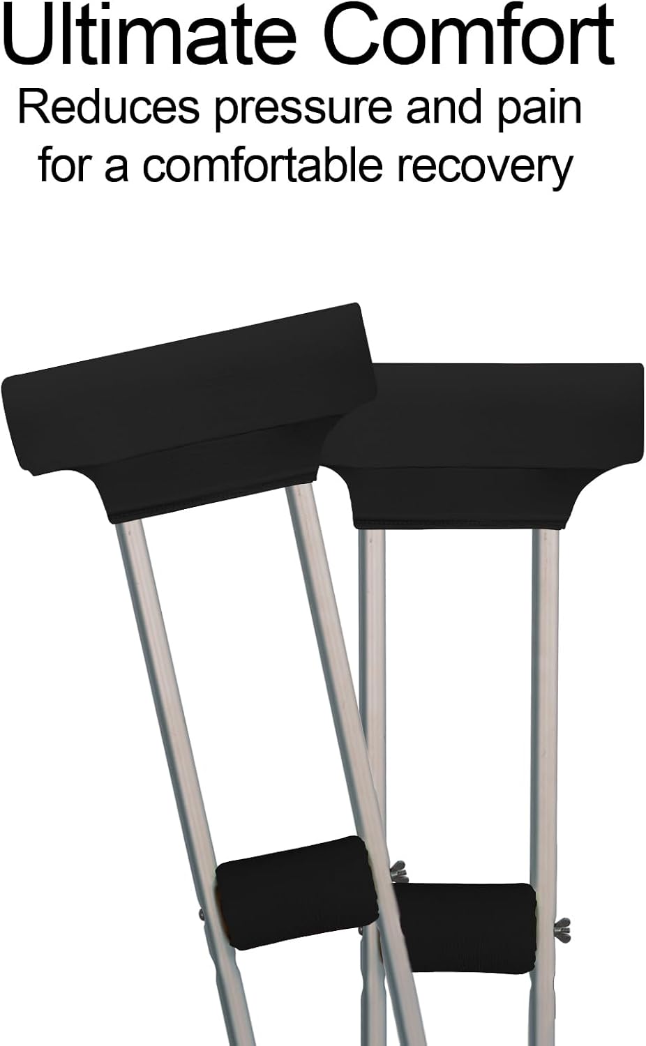 Crutches Padding Comfy Crutch Pads for Armpits and Hand Grips | Crutches Accessories Crutch Pads Crutch Cushions Strong Cushioning Soft Pads For Crutches Machine Washable Moisture Wicking - Image 6