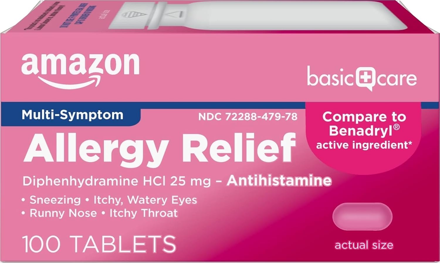 Amazon Basic Care Allergy Relief Di...