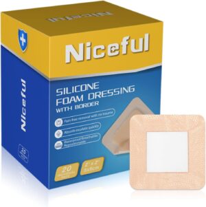Niceful Silicone Foam Dressing Gent...