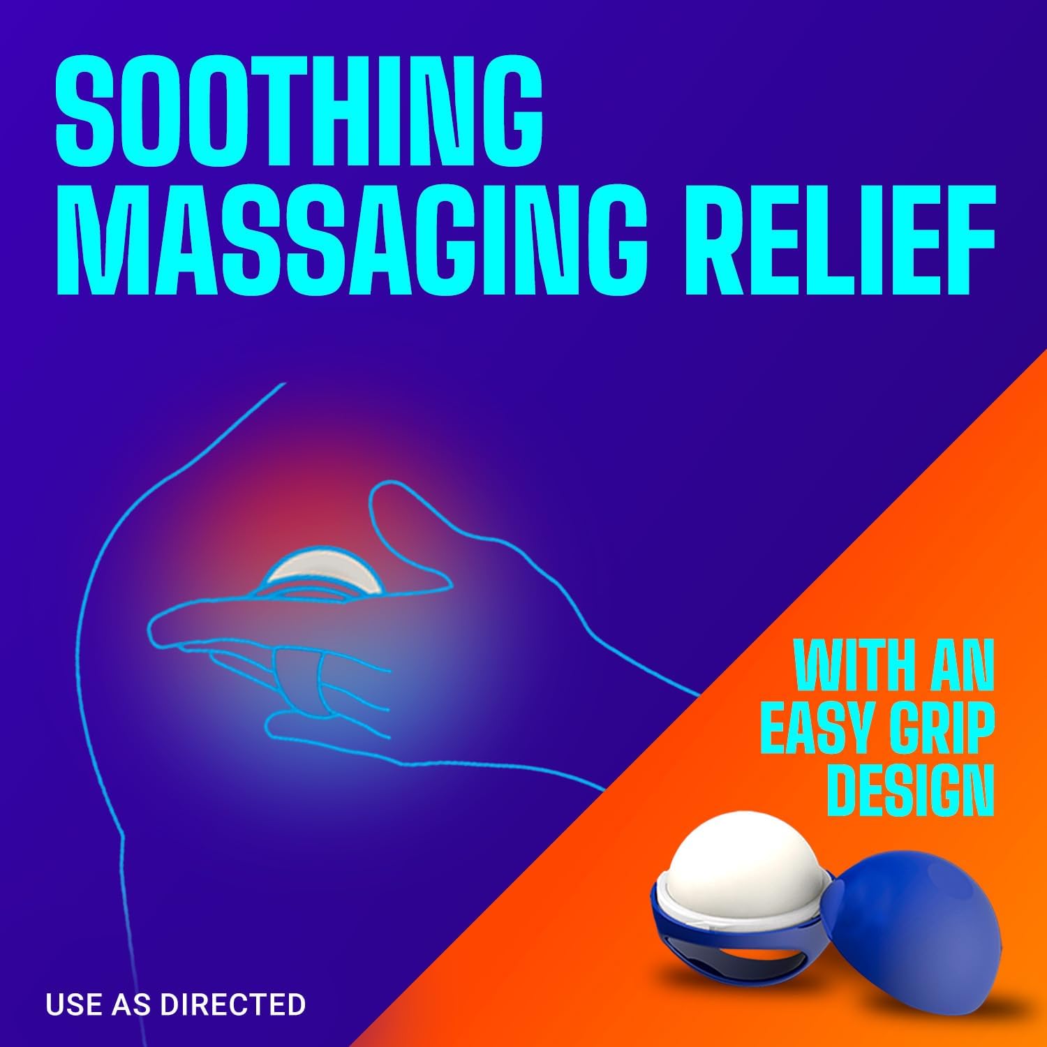 Icy Hot Advanced PRO Pain Relief Massaging Balm, Fast-Acting Max Strength Pain Relief With Menthol 16% and Camphor 11% for Backaches, Joints, Muscle Strains and Arthritis, Essential Oil Scent, 1.25 oz - Image 7