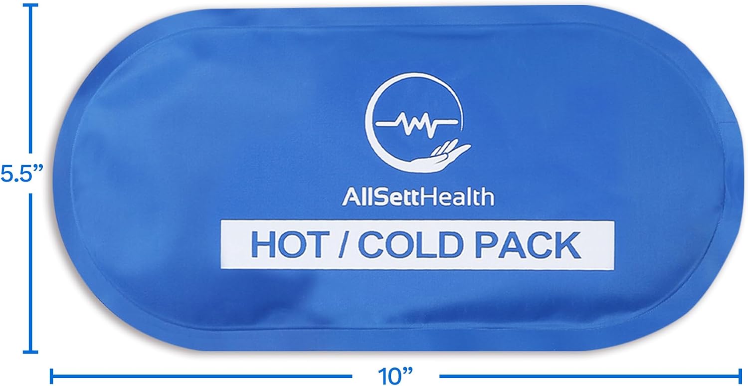 4 Pack Reusable Ice Packs for Injuries, Soft Gel Ice Packs for Sprains - Image 5