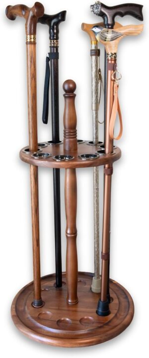 Asterom Cane Stand – Wooden H...