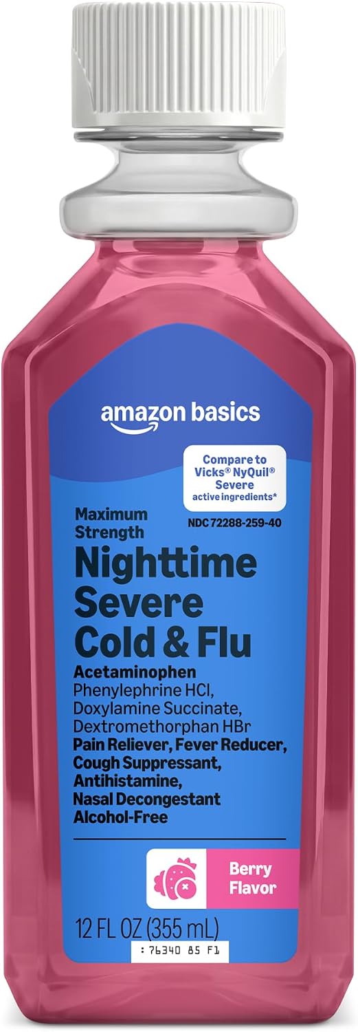 Amazon Basics Nighttime Severe Cold...
