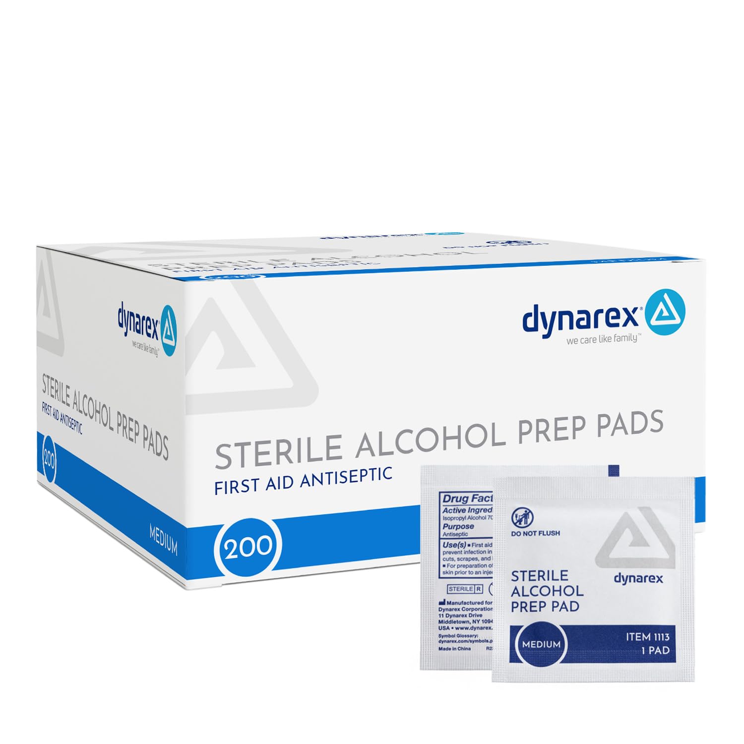 Dynarex DynaSafety Sterile Alcohol ...