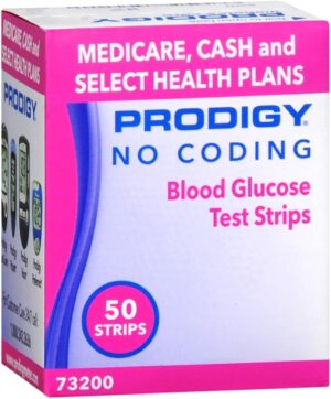 No Coding Blood Glucose Test Strips...