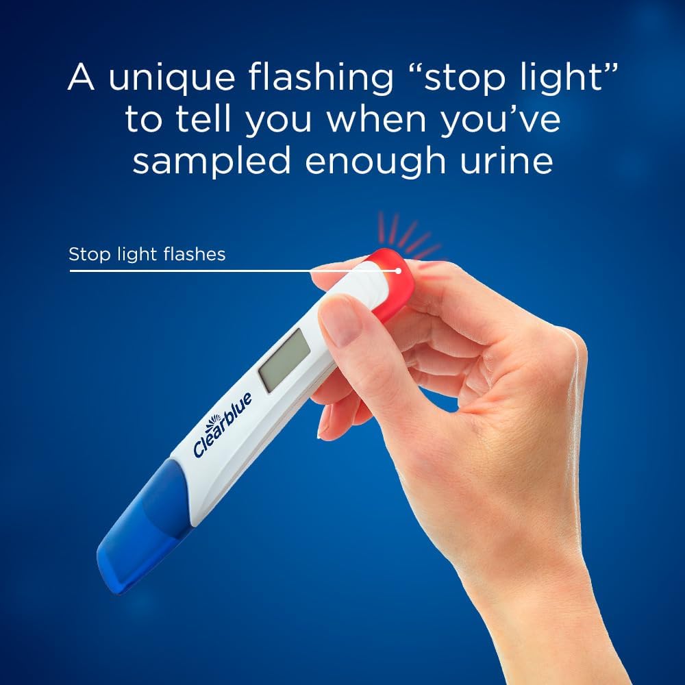 Clearblue Early Digital Pregnancy Test, Early Detection at Home Pregnancy Test, 2 Ct - Image 4
