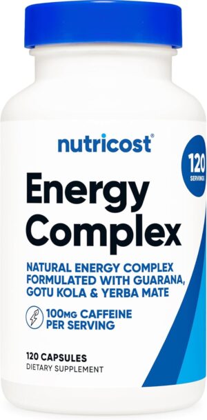 Nutricost Natural Energy Pills Comp...