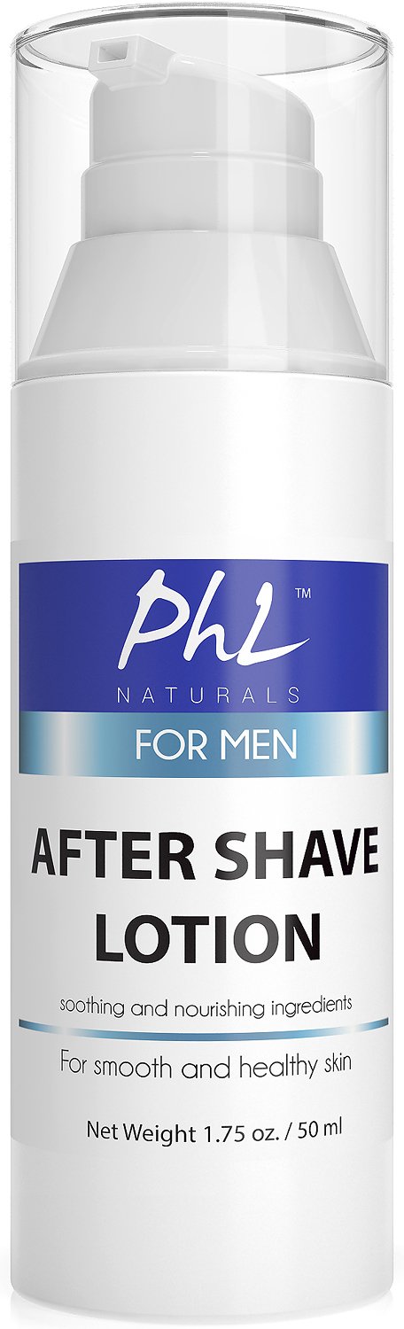 Unscented Aftershave for Men – Fragrance-Free, Alcohol-Free After Shave Lotion for Sensitive Skin – Soothes, Prevents Razor Burn, Moisturizes – 1.75 oz