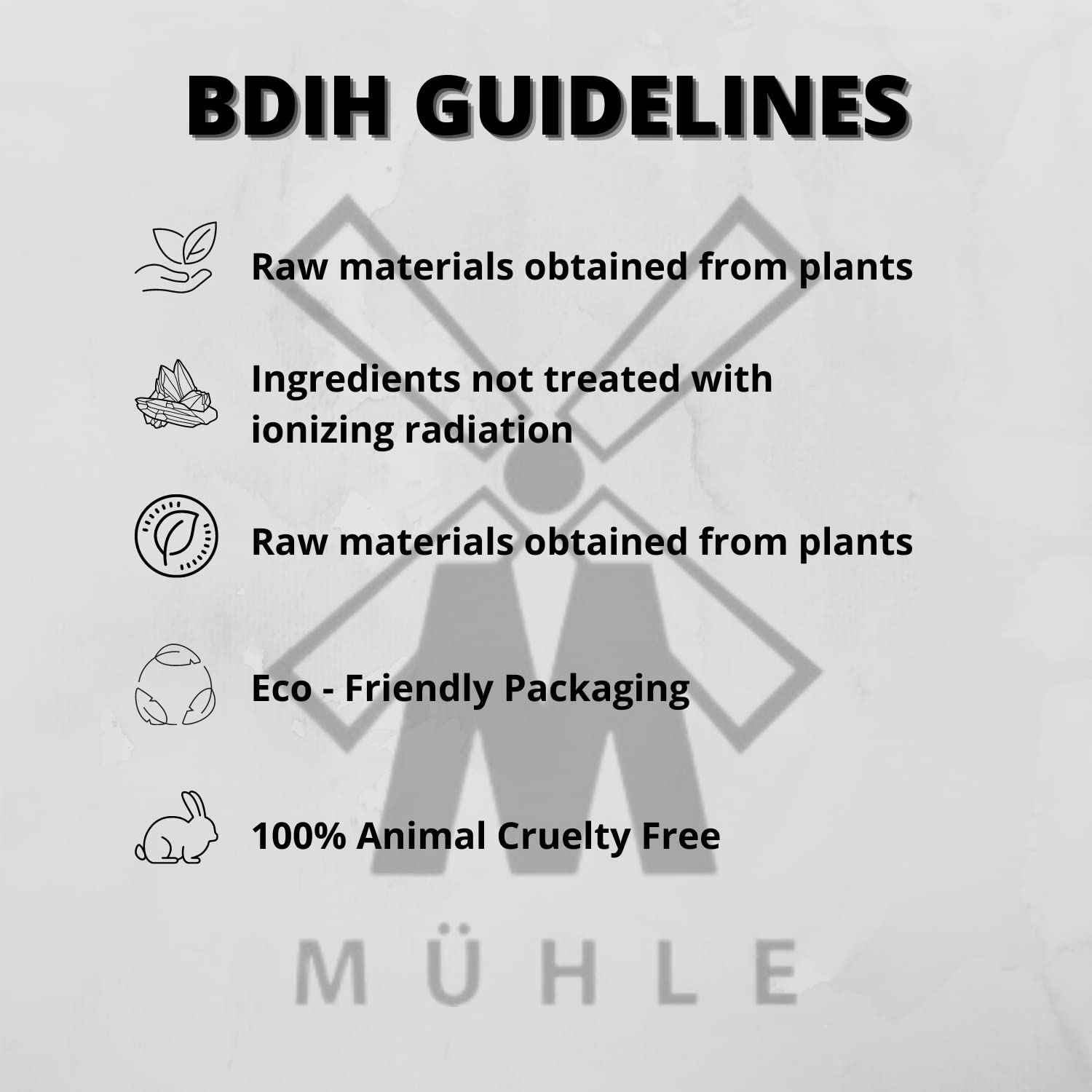 MÜHLE Organic Shaving Essentials Bundle – Includes Organic Shaving Cream (75ml) and Organic Aftershave Balm (100ml) | 100% Vegan, BDIH Certified, Natural Shaving Care with Argan Oil - Image 9