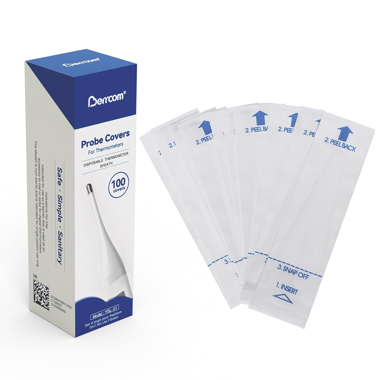 Berrcom Disposable Digital Thermome...