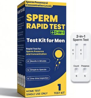 Sperm Test Kit for Men, 2-in-1 Sper...