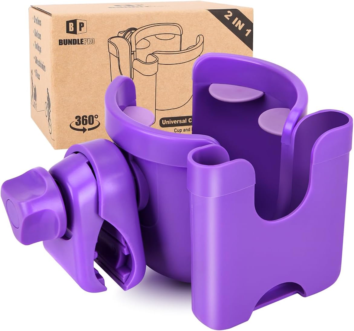 Universal Stroller Cup Holder with ...