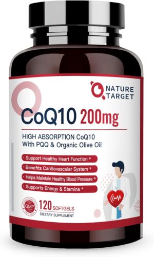 NATURE TARGET CoQ10 200mg Softgels ...