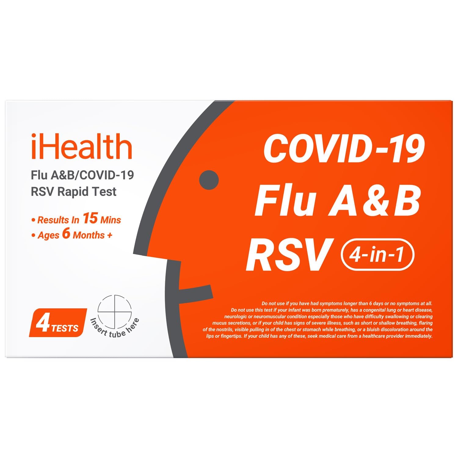 iHealth RSV Test + Flu A/B + COVID-...