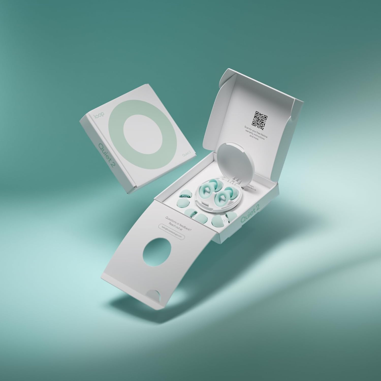Loop Quiet 2 Ear Plugs - Ultra-Comfy Reusable Hearing Protection for Sleep | 24dB SNR noise reduction. Flexible, customizable fit. Reusable & washable. For deep focus, travel, noise sensitivity - Image 3