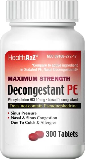 HealthA2Z® Decongestant PE, Phenyl...