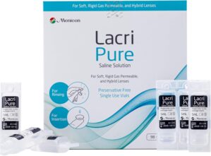 Menicon LacriPure Saline Contact Le...