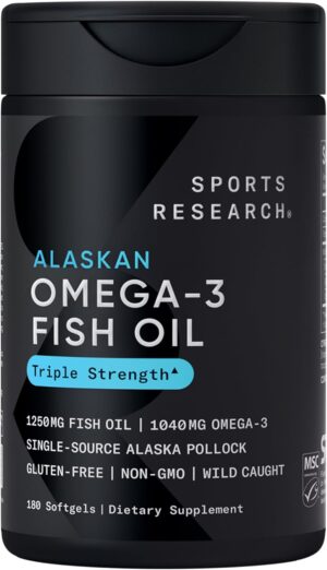 Sports Research® Omega-3 Fish Oil ...