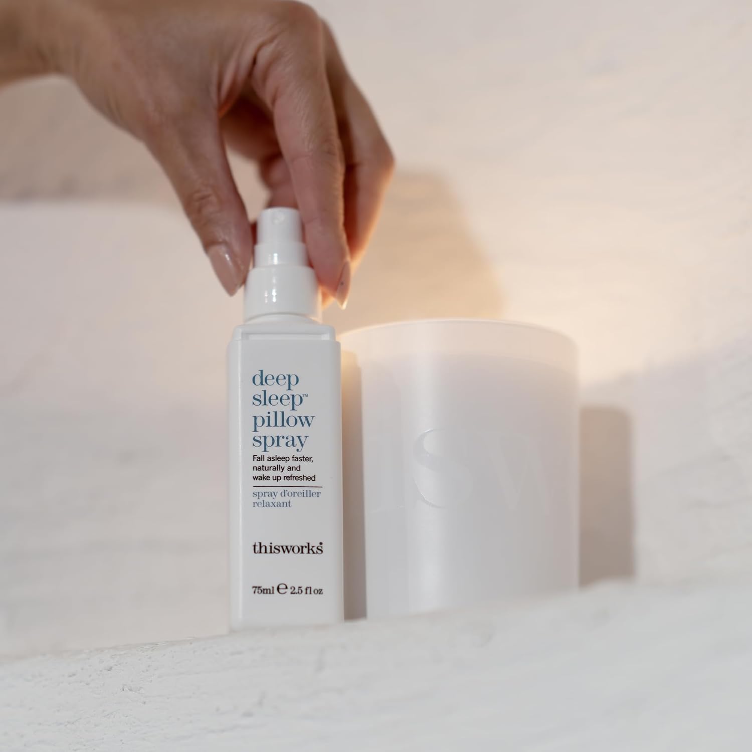 This Works Deep Sleep Pillow Spray 2.5 fl oz - Aromatherapy Sleep Mist | Natural pillow mist with Lavender, Camomile & Vetivert essential oils for calmer, more restful nights - Image 9