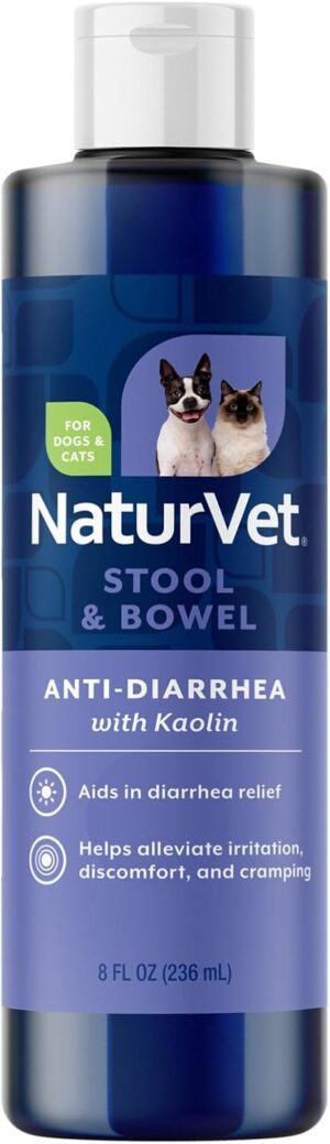 NaturVet Anti-Diarrhea Liquid Pet S...