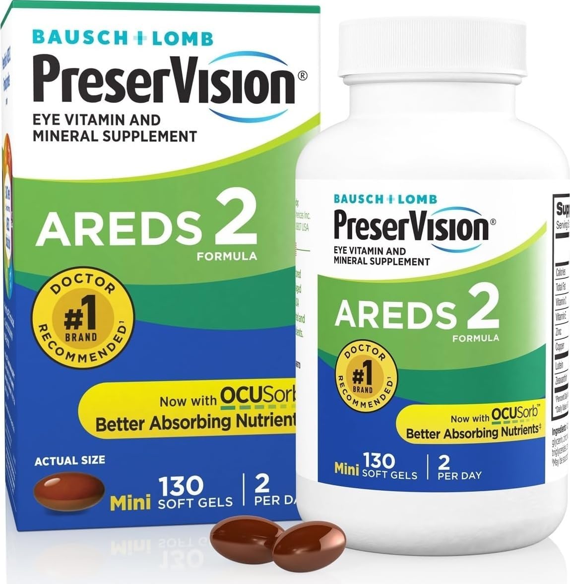 PreserVision AREDS 2 Eye Vitamins L...
