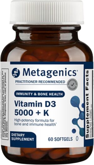 Metagenics Vitamin D3 and Vitamin K...
