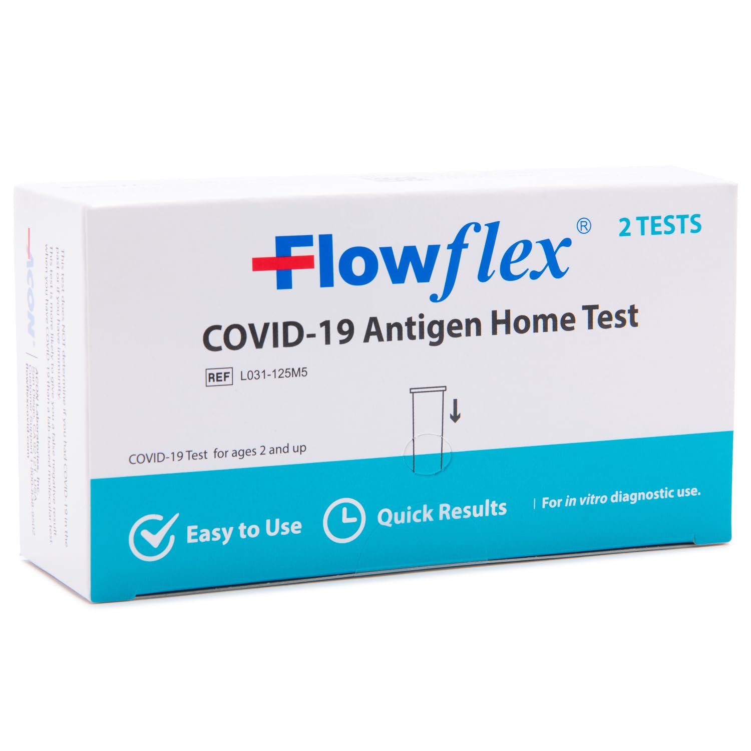 Flowflex COVID Home Test Kit (2 Test) | Rapid Results in 15 Minutes, Trusted OTC COVID-19 Antigen Testing Kit, FSA and HSA Eligible, Easy to Use & No Discomfort - Image 9