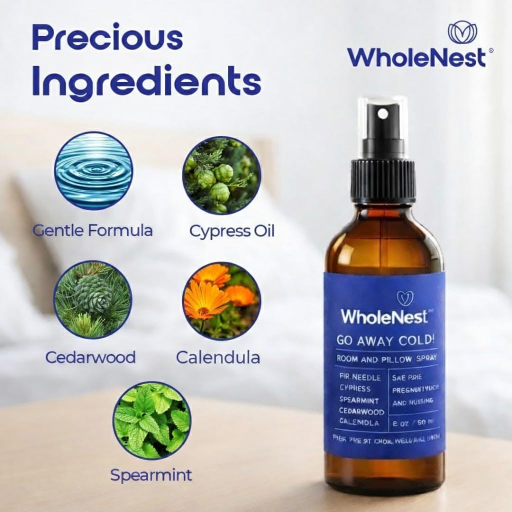 Rash & Cold Recovery Kit - Natural Relief for Skin Rashes & Cold Symptoms - Essential Oil Sprays for Soothing Recovery - Perfect for Postpartum and Everyday Care - Image 8