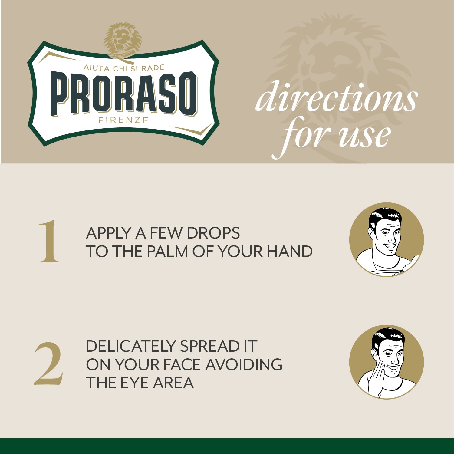 Proraso After Shave Lotion - Eucalyptus Oil & Menthol - Refreshing After Shave Splash for All Beard Types - Premium Italian Shaving for Men - 3.4oz - Image 3