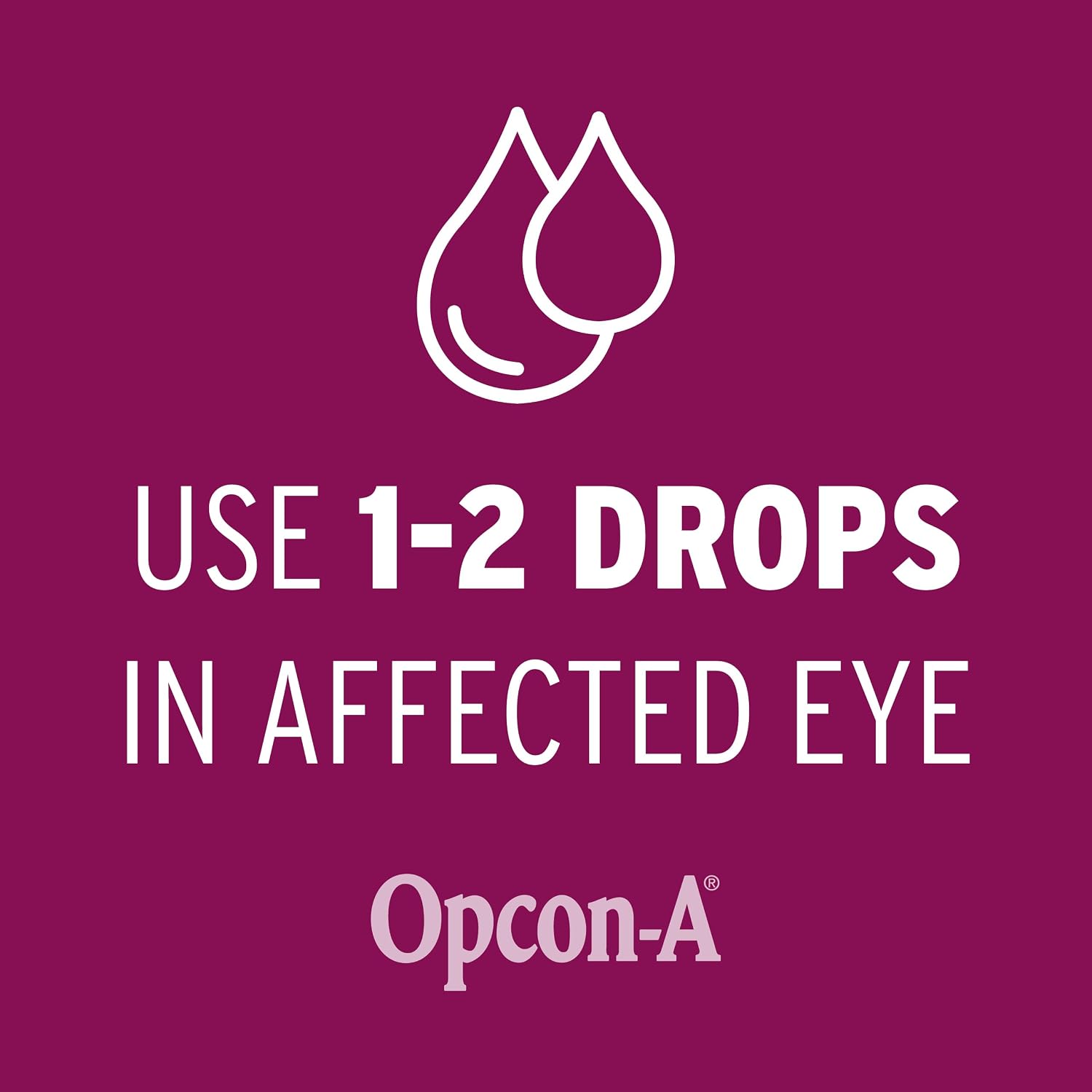 Opcon-A Allergy Eye Drops, Antihistamine and Redness Relief for Itchy, Red Eyes, Soothes Irritation from Pollen, Ragweed, Grass, Animal Hair and Dander Clinically Proven Formula, 0.5 Fl Oz (Pack of 2) - Image 5