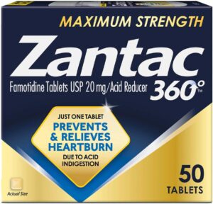 Zantac 360 Maximum Strength Tablets...