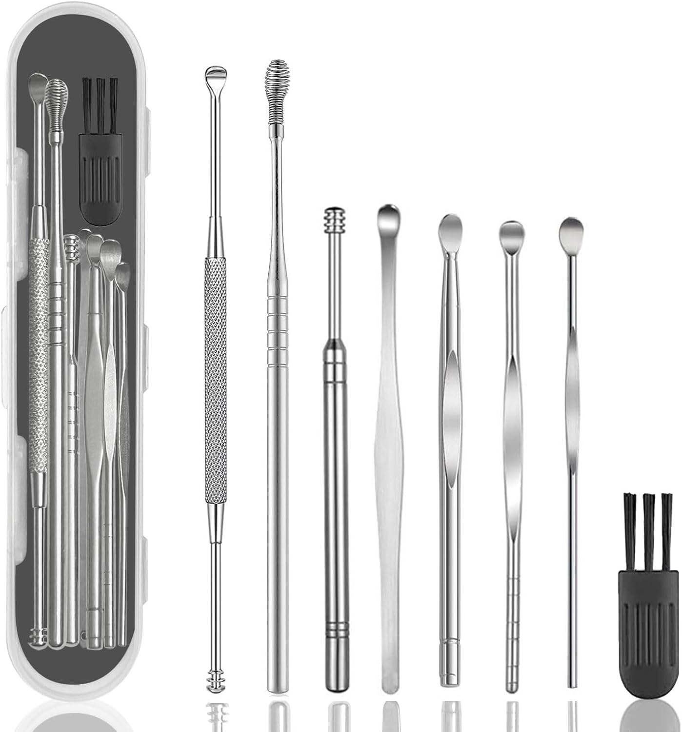 8 Pcs Ear Wax Removal Kit,Professio...